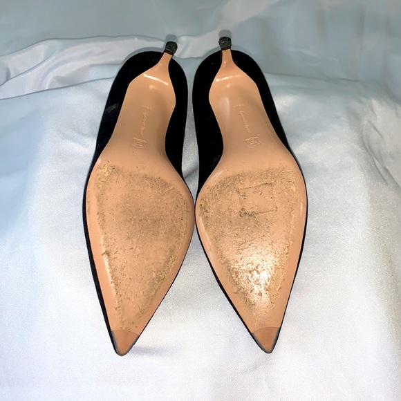 Gianvito Rossi Milano black suede heels - Picture 7 of 9